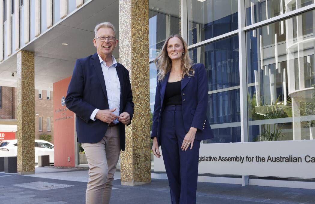 Mark Parton and Deb Morris